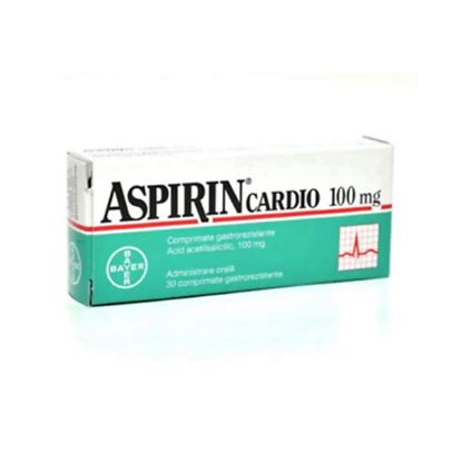 Imagine ASPIRIN CARDIO 100 MG * 30 CPR BAYER