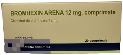 Imagine BROMHEXIN 12 MG * 20 CPR ARENA