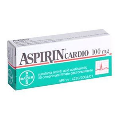 Imagine ASPIRIN CARDIO 100 MG * 30 CPR BAYER ( IP)